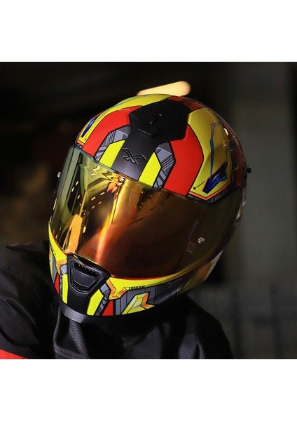 SX.100 Gıgabot Kırmızı-Sarı Kask fiyatları