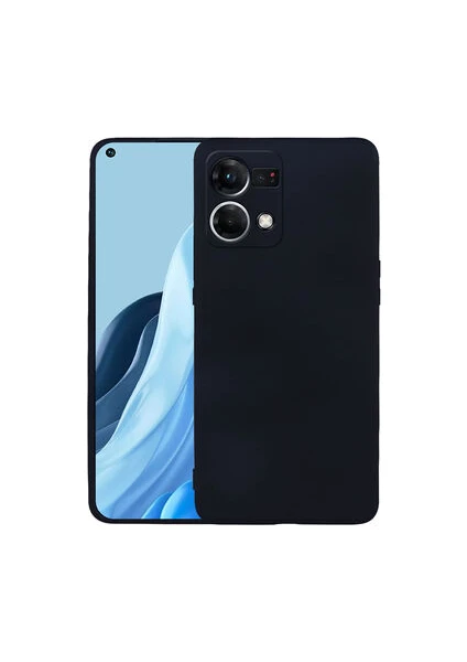 Techno Guru Oppo Reno 7 4g Için Esnek ve Şık Soft Premier Silikon Kılıf