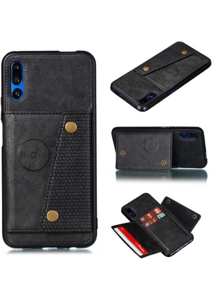 Onur 9x Cüzdan Kılıf Için Cüzdan Kılıf Darbeye Koruyucu Kickstand Buit (Yurt Dışından)