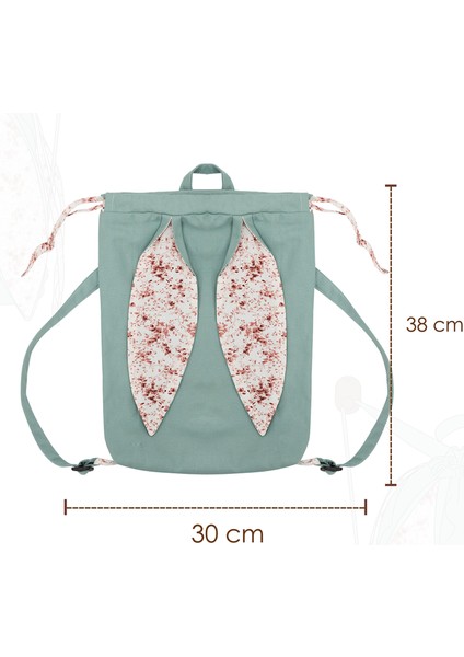 Tavşan Çocuk Sırt Çantası Kreş Anasınıfı Için Pamuk Kumaş Çanta Sevimli Bunny Bag fiyatları