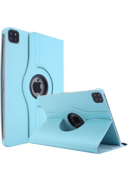 Apple iPad Pro 11 Inç M4 2024 Kılıf 360 Dönebilen Standlı Case A2836 A2837 A3006