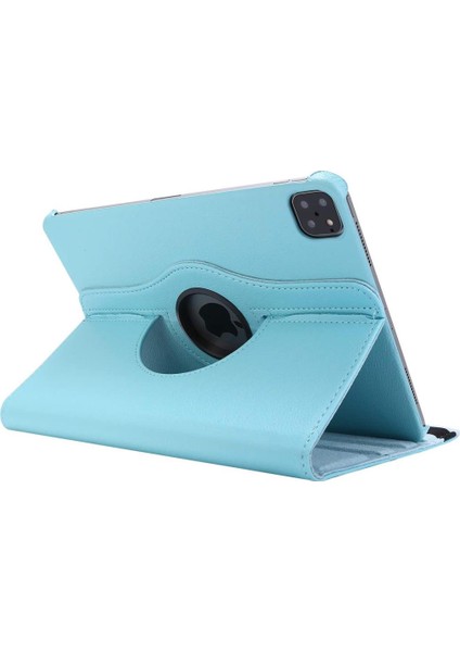 Apple iPad Pro 11 Inç M4 2024 Kılıf 360 Dönebilen Standlı Case A2836 A2837 A3006