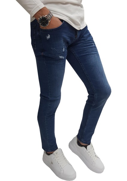 Denim Loni Rocky Denim Slim Fit Mavi Jean PANTOLON-6649