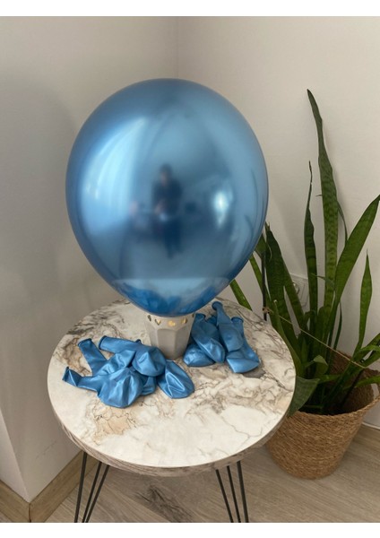 Mavi Krom Balon 10LU fiyatları