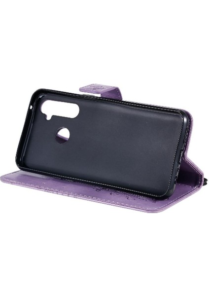 Kart Yuvası Standı ile Realme 5 Pro Için Flip Case Darbeye Kapak Manyetik (Yurt Dışından) modelleri