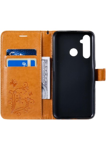Kart Yuvası Standı ile Realme 5 Pro Için Flip Case Darbeye Kapak Manyetik (Yurt Dışından) fırsatları