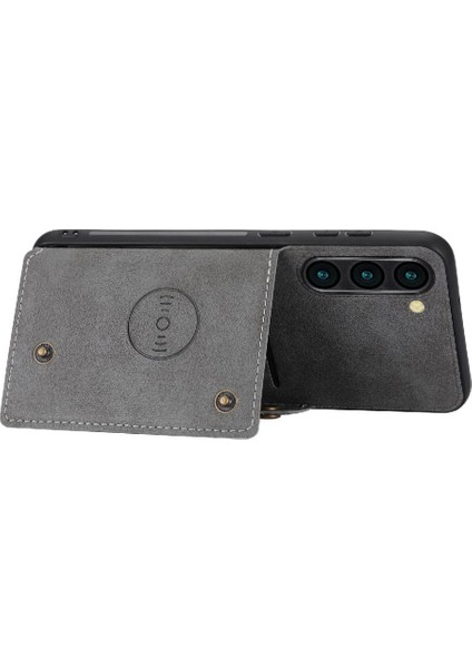 Samsung Galaxy S23 Buit Için Cüzdan Kılıf Demir Cüzdan Kılıf Kickstand Kart (Yurt Dışından) fırsatları