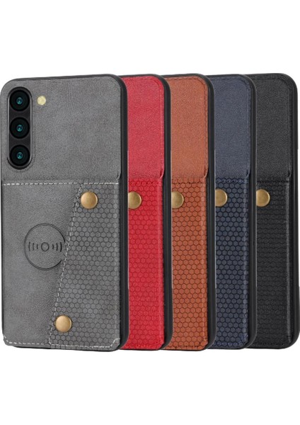 Samsung Galaxy S23 Artı Kart Tutucu Cüzdan Kılıf Için Cüzdan Kılıf Darbeye (Yurt Dışından)