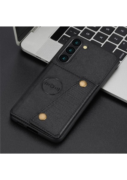 Samsung Galaxy S23 Buit Için Cüzdan Kılıf Demir Cüzdan Kılıf Kickstand Kart (Yurt Dışından) modelleri