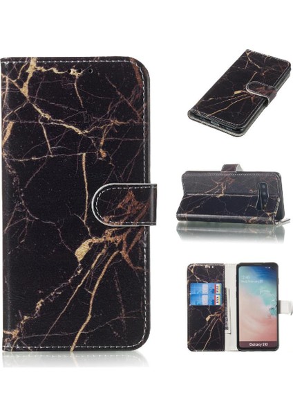 Samsung Galaxy S10 Artı Kart Yuvaları Tutucu Için Flip Case Tam Koruma Pu (Yurt Dışından) fırsatları
