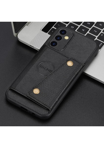 Samsung Galaxy A14 Için Cüzdan Durumda 4g/5g Kickstand Buit Demir Cüzdan (Yurt Dışından)