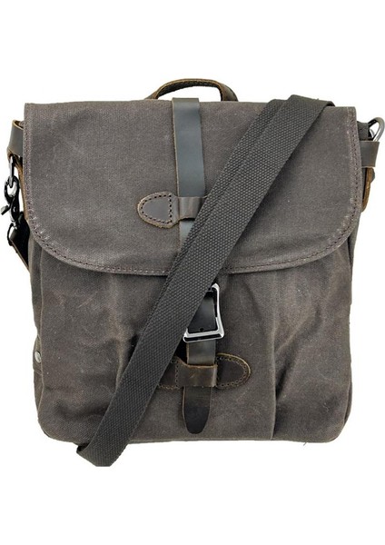 31487 Mumlanmış Kanvas Retro Omuz Çantası Kahve fırsatları