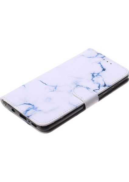 Samsung Galaxy A21S Tam Koruma Için Flip Case Mermer Desen Manyetik (Yurt Dışından) fiyatları