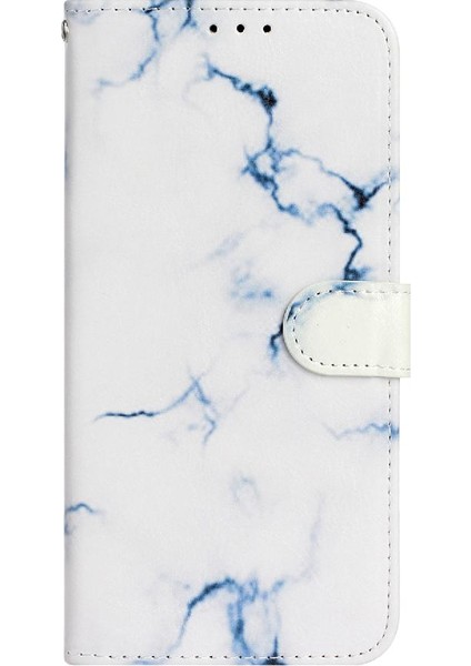 Samsung Galaxy A21S Tam Koruma Için Flip Case Mermer Desen Manyetik (Yurt Dışından) modelleri