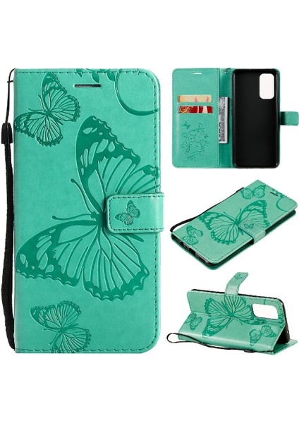Kart Yuvası Standı Pu Deri ile Oppo Oppo 5 Manyetik Kapak Için Flip Case (Yurt Dışından)
