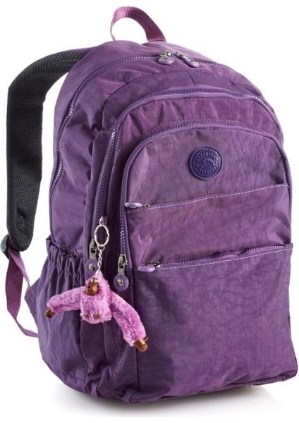 Hedgebag Kırınkıl Sırt Çantası Mor 2 Göz HB 240-05