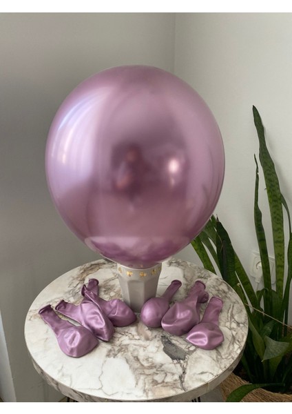 Pembe Krom Balon 10LU fiyatları