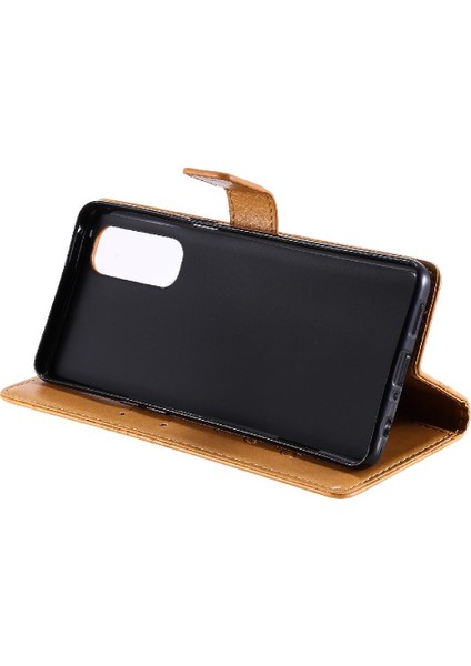 Kart Yuvası Standı Pu ile Oppo Reno4 Pro 4g Manyetik Kapak Için Flip Case (Yurt Dışından)