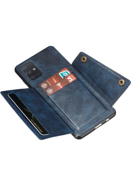 Cüzdan Kılıf Samsung Galaxy A22 5g/ F42 5g Kickstand Cüzdan Kılıf Buit (Yurt Dışından) indirimleri