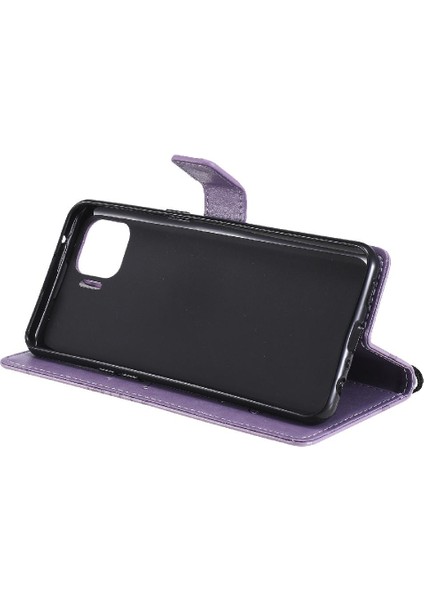 Kart Yuvası Standı ile Oppo Oppo 4 Lite Için Flip Case Darbeye Kapak Çevirin (Yurt Dışından)