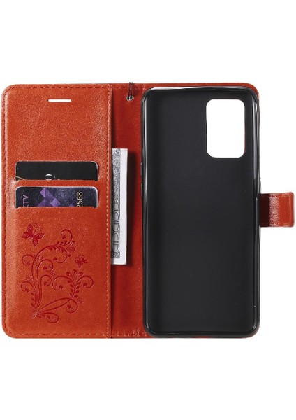 Oppo A74 4G/F19 4g Için Flip Case Kart Yuvası Standı ile Kickstand Kapak Çevirin (Yurt Dışından) modelleri
