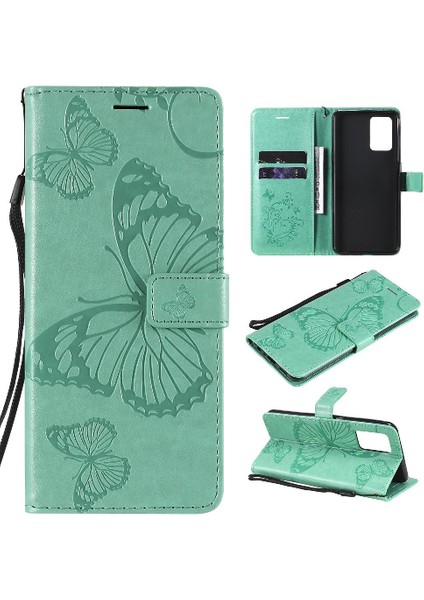 Oppo A74 4G/F19 4g Için Flip Case Kart Yuvası Standı ile Kickstand Kapak Çevirin (Yurt Dışından)