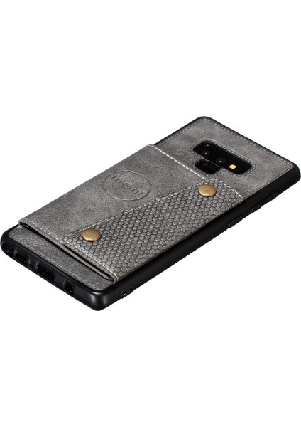 Samsung Galaxy Note9 Darbeye Koruyucu Kickstand Kart Için Cüzdan Kılıf (Yurt Dışından) fırsatları