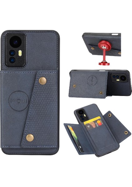 Cüzdan Durumda Xiaomi Redmi Not 12S Cüzdan Durumda Kart Tutucu Kickstand Içinde (Yurt Dışından)