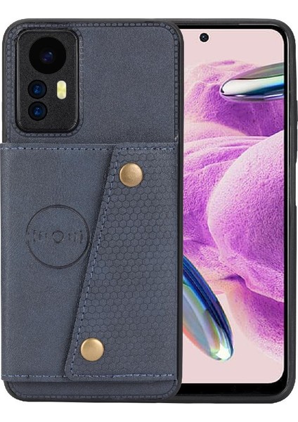 Cüzdan Durumda Xiaomi Redmi Not 12S Cüzdan Durumda Kart Tutucu Kickstand Içinde (Yurt Dışından)