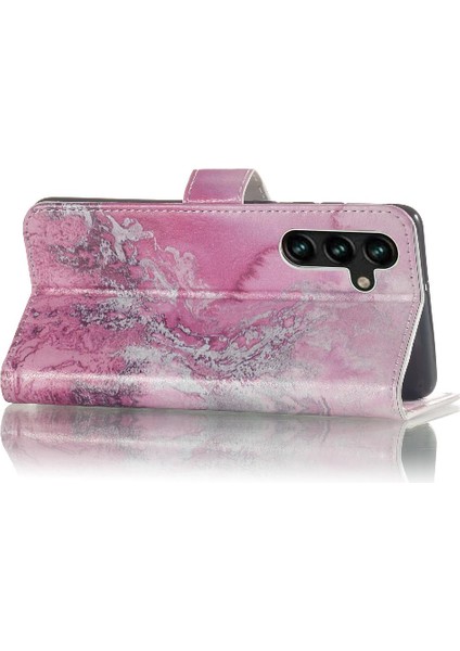 Samsung Galaxy A15 Için Flip Case 4g/5g Manyetik Pu Deri Cüzdan Kart (Yurt Dışından)