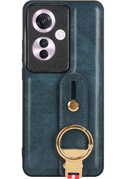 Oppo Oppo 11F 5g Kolaylık Premium Pu Deri Bilek Kayışı Için Kılıf (Yurt Dışından) modelleri