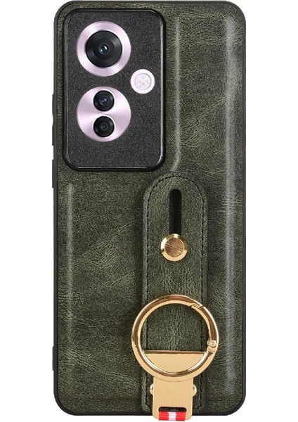 Oppo Oppo 11F 5g Kolaylık Premium Pu Deri Bilek Kayışı Için Kılıf (Yurt Dışından) modelleri