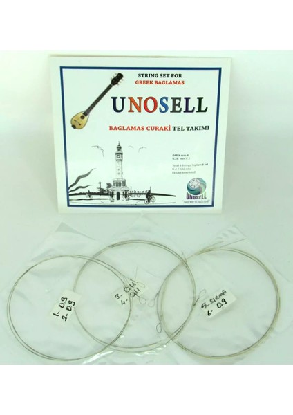 Uzun Sap 0.20 mm Saz Bağlama Teli