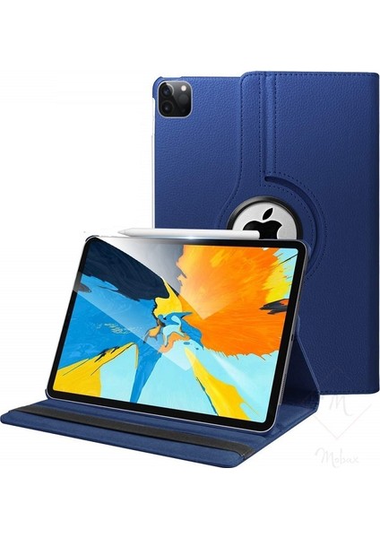 Apple iPad Pro 11 Inç M4 2024 Kılıf 360 Dönebilen Standlı Case A2836 A2837 A3006