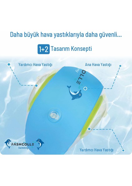 Small Beden Şişme Deniz Kolluğu 1-4 Yaş