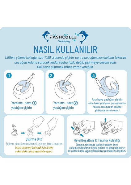 Small Beden Şişme Deniz Kolluğu 1-4 Yaş
