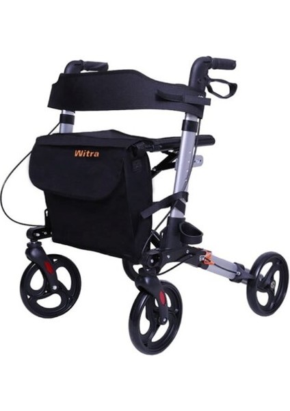 Alüminyum Katlanabilir Lüks Rollator Walker Yürüteç