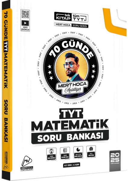 2025 TYT 70 Günde Matematik Soru Bankası Mert Hoca