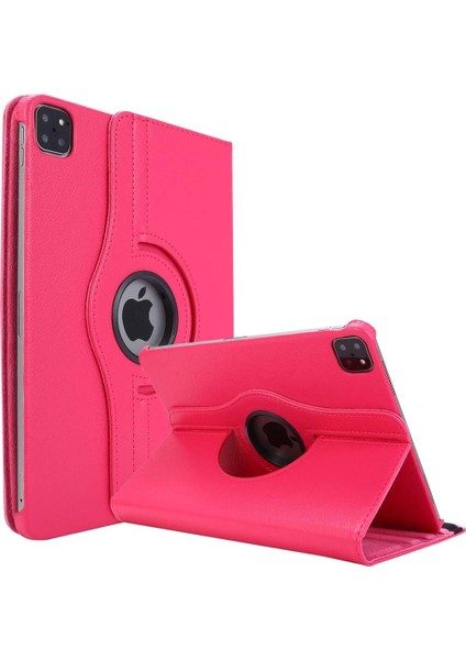 Apple iPad Pro 11 Inç M4 2024 Kılıf 360 Dönebilen Standlı Case A2836 A2837 A3006