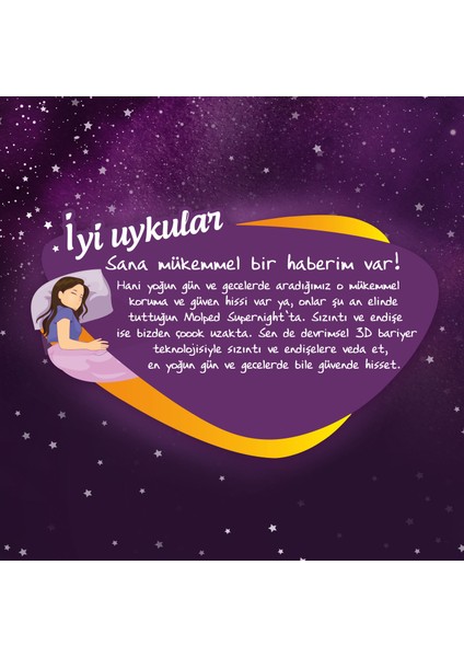 Supernıght Önü Uzun Super Gece Plus Avantajlı Dev Fırsat 42 Adet