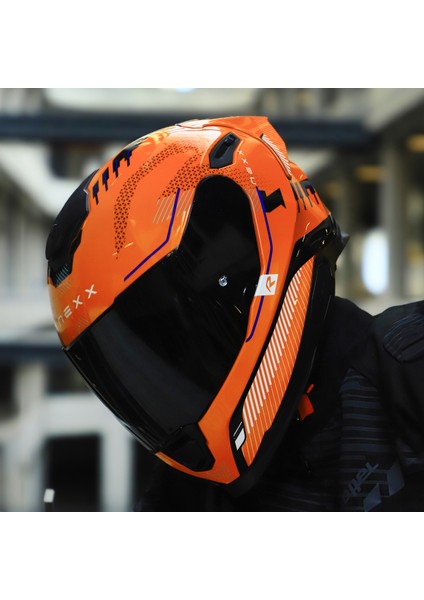 Y.100R Baron Turuncu Kask modelleri