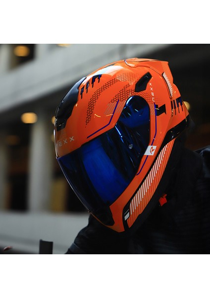 Y.100R Baron Turuncu Kask modelleri
