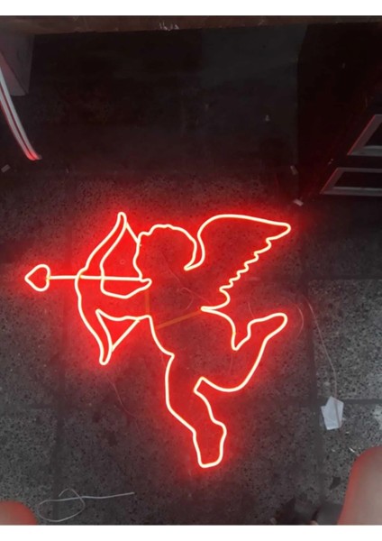 Neon Tabela Eros Ok Aşk Neon LED Işıklı Tablo