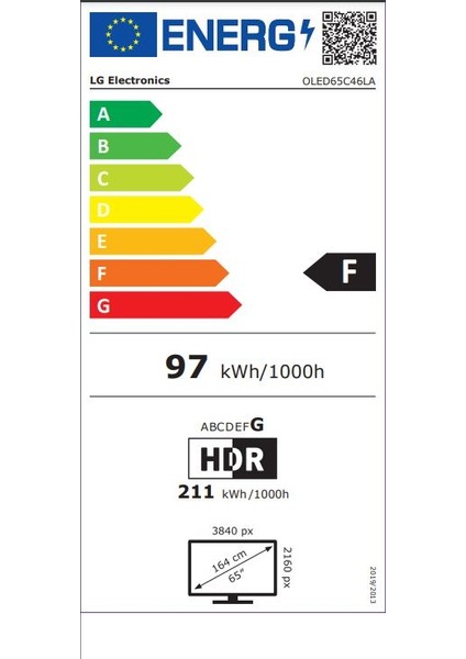 OLED65C46 65" 165 Ekran Uydu Alıcılı 4K Ultra HD webOS Smart OLED TV