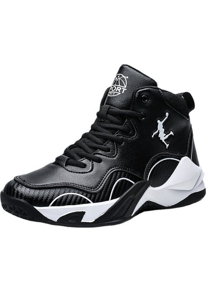 Lrsmile Siyah - Kırmızı Basketbol Ayakkabı (Yurt Dışından)