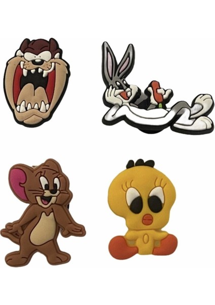 Terlik Süsü Jibbtz 4lü Set