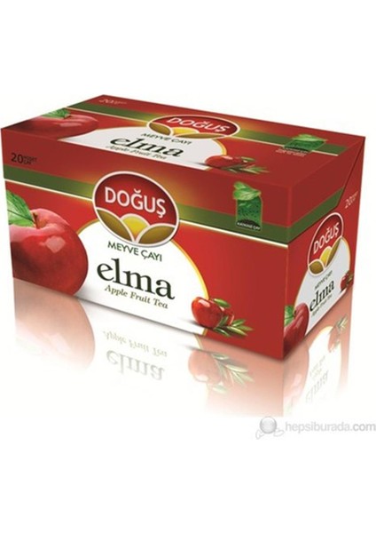 Elma Meyve Çayı Süzen Poşet 20X2 gr
