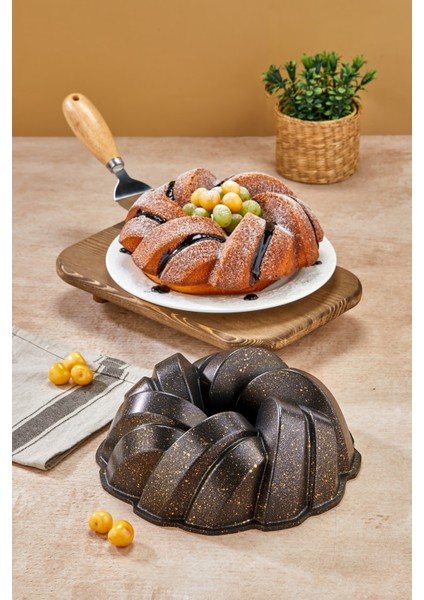 Lüx Granit Döküm Kek,pasta Kalıbı