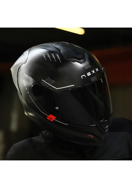 Y.100R Baron Mat Siyah Kask