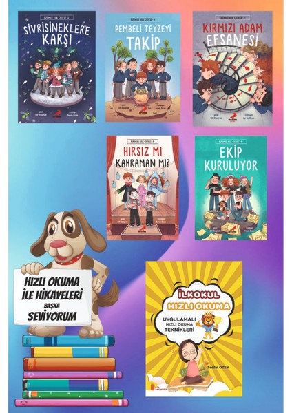 Üzümlü Kek Çetesi 5 Kitap - Hızlı Okuma